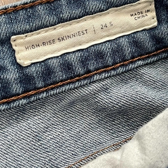 PacSun High Rise Skinny Jeans Size 24 - Picture 4 of 8
